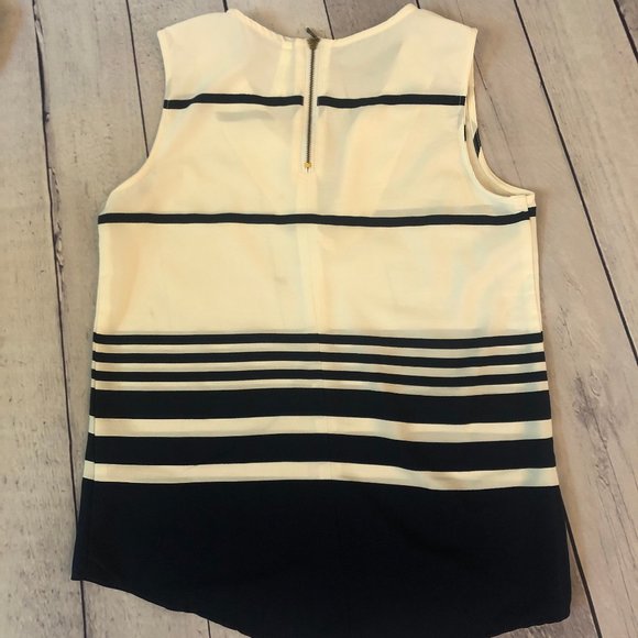 Truth NYC Blue and White Top, Size M - Picture 2 of 6